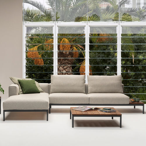 Modular sofa - Platò - WOW ITALY - contemporary / outdoor / fabric
