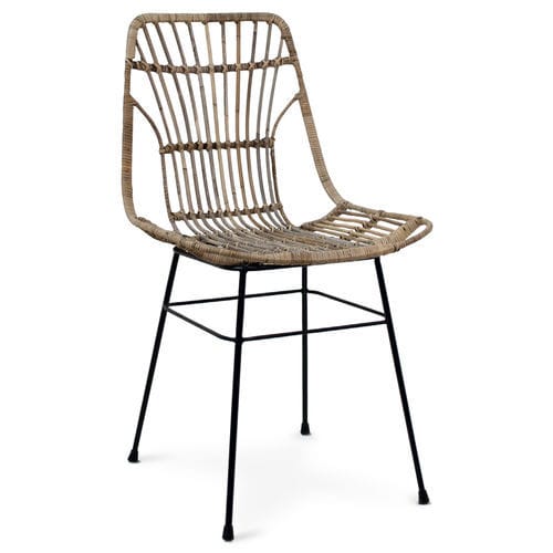 Contemporary chair - 118007 - BAMBO BLAU - indoor / outdoor / rattan