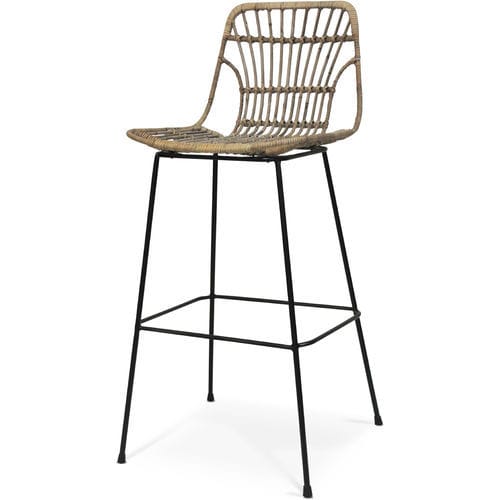 Contemporary bar chair - 118008 - BAMBO BLAU - indoor / outdoor / rattan