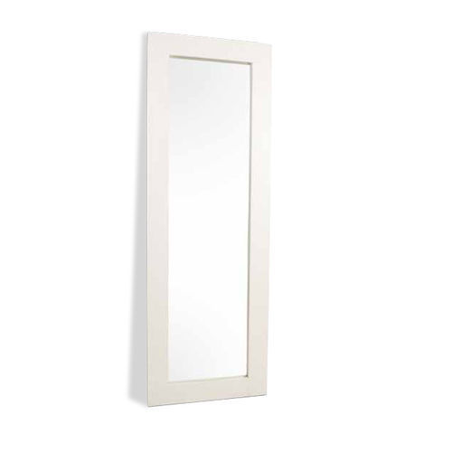 Free-standing mirror - 930040/135-IVO - BAMBO BLAU - contemporary / rectangular / wooden