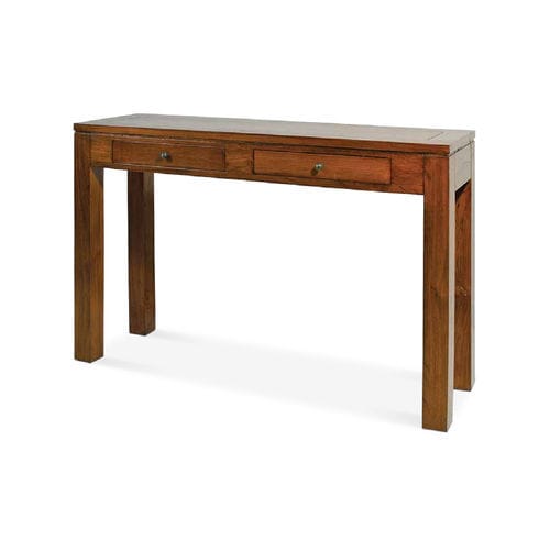Traditional sideboard table - 930088-BAS - BAMBO BLAU - wooden / wooden base / rectangular
