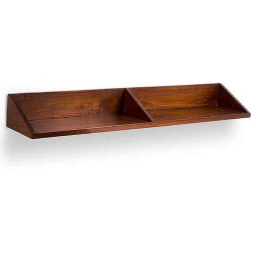 Wall-mounted shelf - 930070/125-BAS - BAMBO BLAU - traditional / wooden