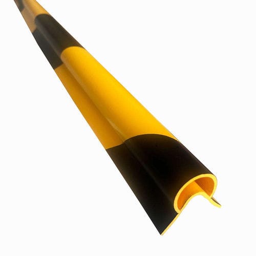PVC corner guard - ZZTR-ANG-GN-PVC-I - Cazzaro group srl - high-visibility / easy to install / fire protection