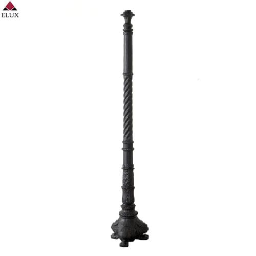 Lighting pole - Zaffiro - Elux srl - galvanised steel / cast iron