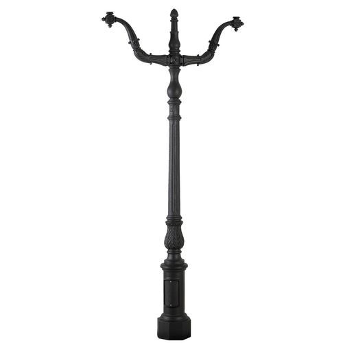 Lighting pole - Onice - Elux srl - galvanised steel / cast iron