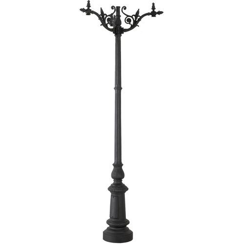 Lighting pole - Horus - Elux srl - galvanised steel / cast iron