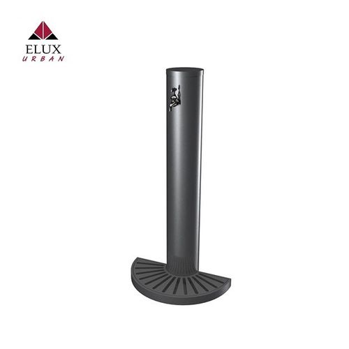 Cold drinking fountain - BING 231 - Elux srl - outdoor / stainless steel / powder-coated steel
