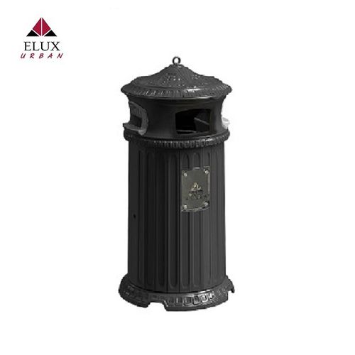 Public trash can - CENTRO STORICO 613 - Elux srl - recycling / floor-standing / cast iron