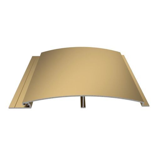 Corrugated metal sheet - ONDA DE LAURA - Alu-Stock SA - aluminum / anodized / golden