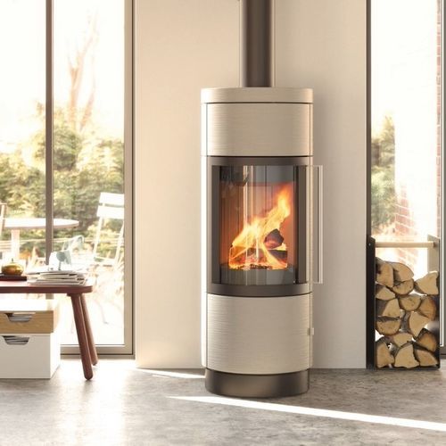 Wood heating stove - LIMA - HASE Kaminofenbau GmbH - 7 kW / multi-fuel / free-standing