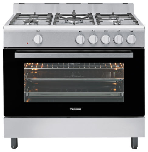 Gas range cooker - FZE 1499 - Oranier Heiz- und Kochtechnik GmbH - 5 burner / 1 oven / manuel clean
