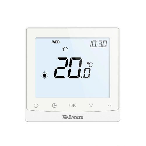 Digital thermostat - BC205-E - Breeze Controls - programmable / for heating / room