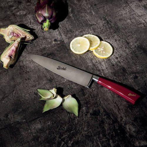 Chef's knife with plastic handle - ELEGANCE 16 RED - Berkel - with stainless steel blade