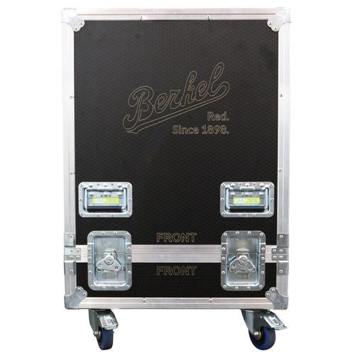 Metal storage box - FLIGHTCASE-STAND - Berkel - with lid / modular