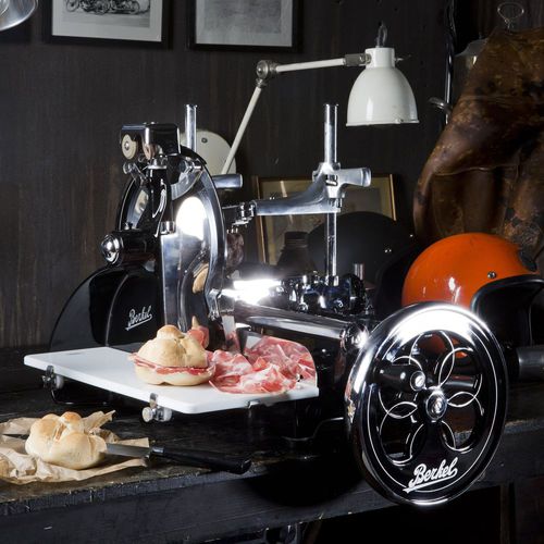 Meat slicer - FLYWHEEL P15 BLACK - Berkel - manual / commercial / circular blade