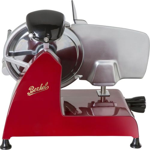 Meat slicer - RED LINE 220 RED - Berkel - semi-automatic / circular blade / stainless steel