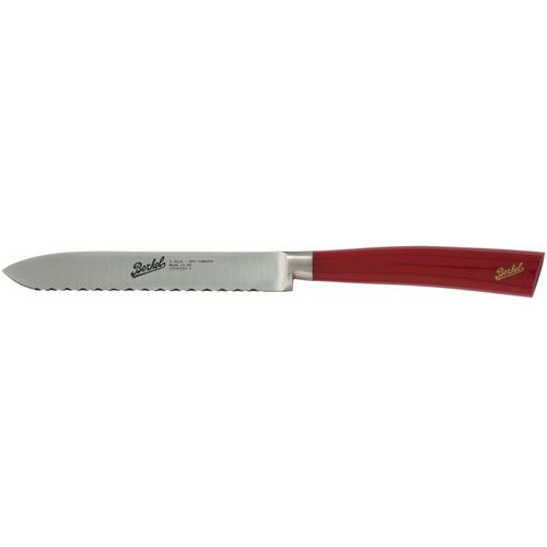 Kitchen knife with resin handle - ELEGANCE 12 RED - Berkel - with stainless steel blade