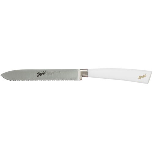 Kitchen knife with resin handle - ELEGANCE 12 WHITE - Berkel - with stainless steel blade