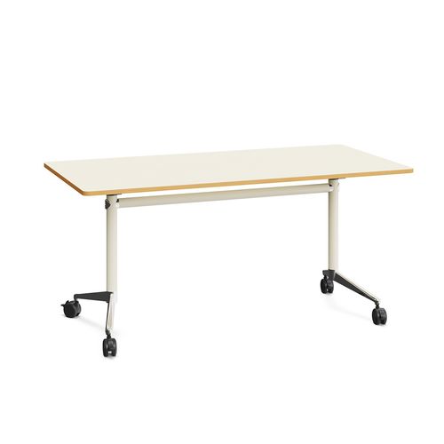Contemporary classroom table - Alufloop - Mirplay Objektmöbel - MDF / metal base / rectangular