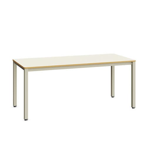 Contemporary classroom table - Space Plus - Mirplay Objektmöbel - MDF / painted metal base / rectangular