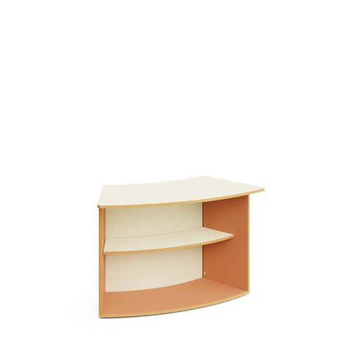 Home shelving - Arky - Mirplay Objektmöbel - vertical / wooden / maple