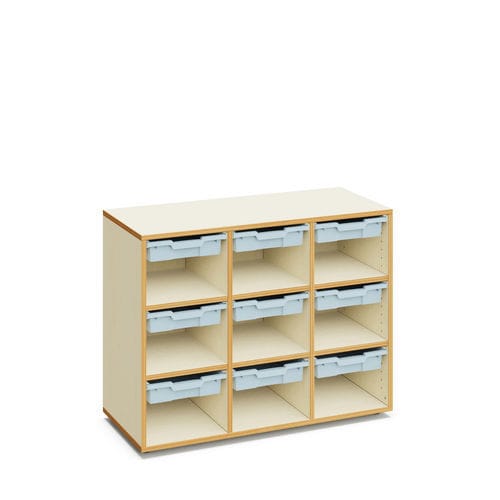 Interior shelving cabinet - Merit - Mirplay Objektmöbel - for indoor use / kindergarten / for school