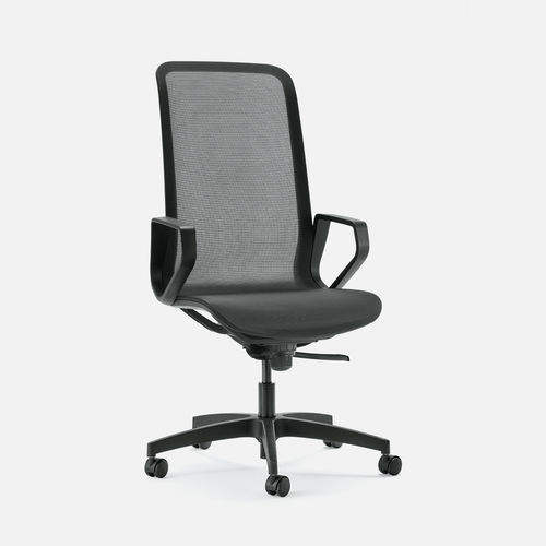 Contemporary office chair - TREND - Gierre Sedute - indoor / fabric / metal base