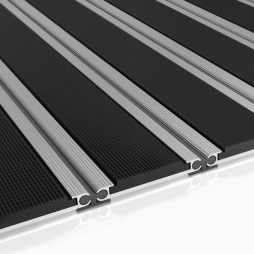 Public building entrance mat - Clean Rubber Wide - TechemMatten - building / for office / for hotel