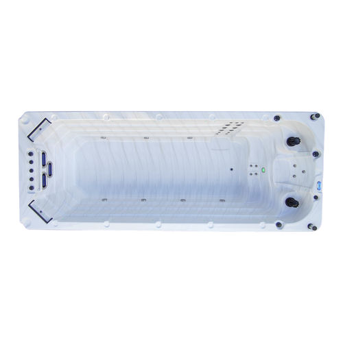 Above-ground swim spa - Atlantic - Catalina Spas - rectangular / 1-person / synthetic