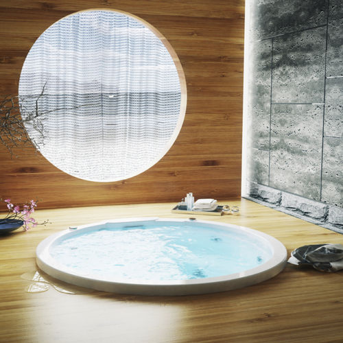 Built-in hot tub - Victoria Skimmer - Catalina Spas - above-ground / round / 5-person