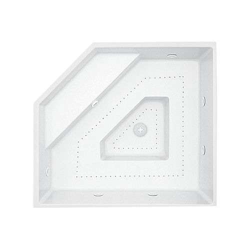 Built-in hot tub - Janette  - Catalina Spas - above-ground / corner / 4-seater
