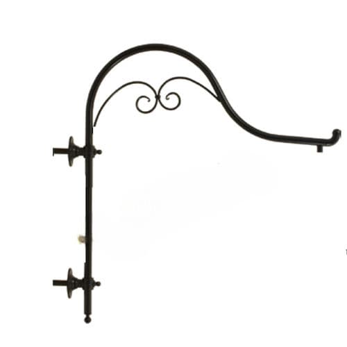Galvanized iron lamp post arm - COD 394 - EUROCOM SRL