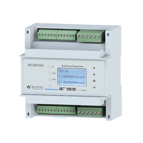 Three-phase energy meter - MCM243d  - Chongqing Blue Jay Technology Co.,Ltd - single-phase / digital / residential