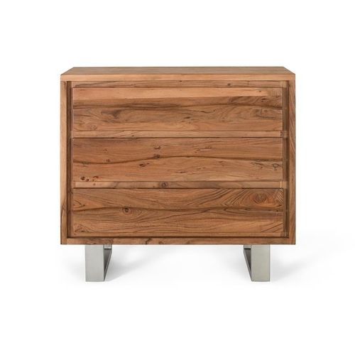 Contemporary sideboard - 1524 - Giner y Colomer - metal / acacia / solid wood