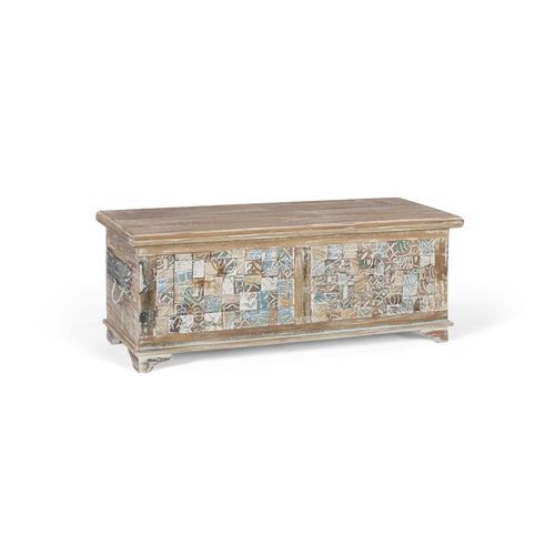 Contemporary chest - 6782 - Giner y Colomer - wooden / reclaimed wood