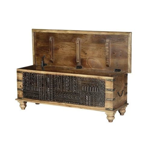 Contemporary chest - 6663 - Giner y Colomer - wooden / hand-carved wood