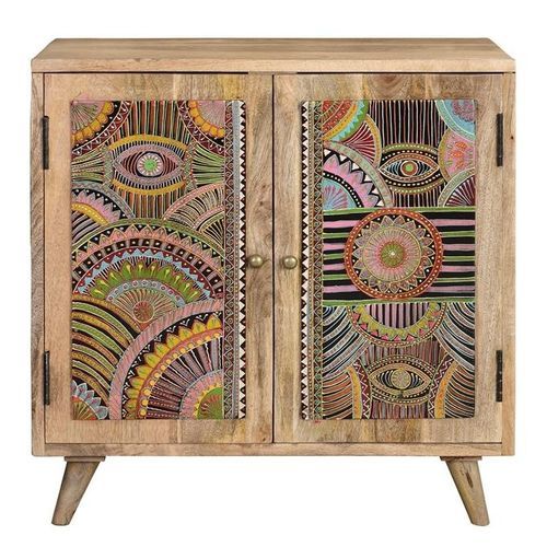 Ethnic entryway cabinet - 6881 - Giner y Colomer - wooden