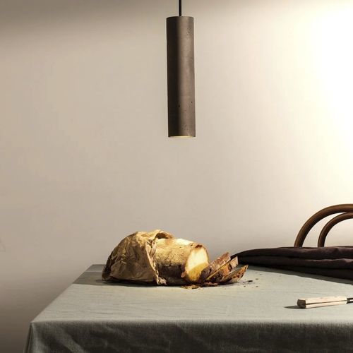 Hanging lamp - CROMIA - Plato Design srls - concrete / contemporary / corded