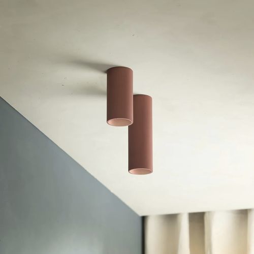 Surface mounted spotlight - CROMIA - Plato Design srls - LED / circular / tubular