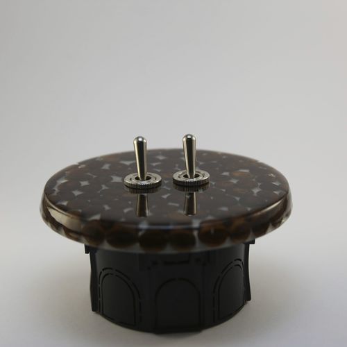 Light switch - COFFEE BEANS - Ornatus - toggle / electronic / surface-mount