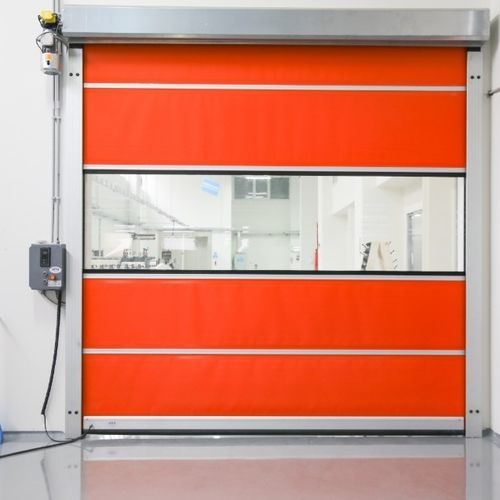 Roll-up industrial door - ICAT® - RSA Door Systems - aluminum / steel / PVC