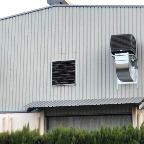 Industrial evaporative cooler - Anemoi Fans - commercial