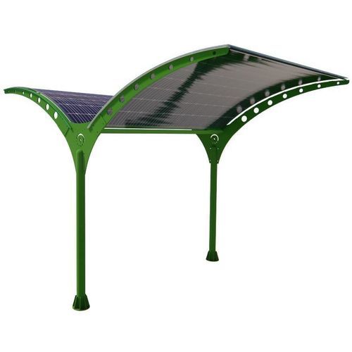 Photovoltaic multi-function shelter - ALBATROS - nrg4You Srl - for parking lot / for playground / skatepark