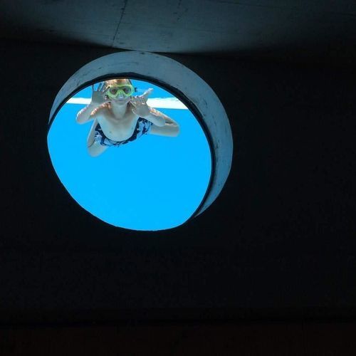 Acrylic porthole - Hydrosight GmbH - window / for partition wall / for swimming pool