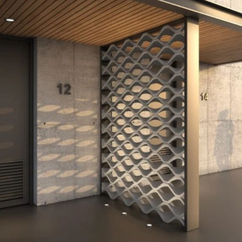 Concrete decorative panel - SMARTVIEW 1890 - Sirolis - for interior / 3D / matte finish