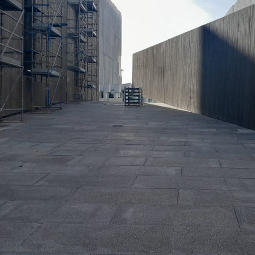 Concrete tile - DRAINING - Sirolis - matte / 3D / painted