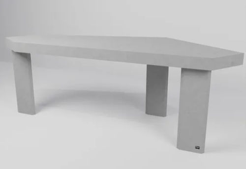 Urban table - Sirolis - contemporary / concrete / concrete base
