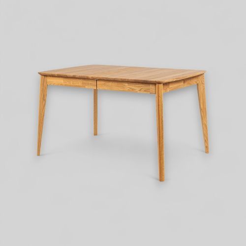 Contemporary dining table - ARCHI - Meubles des Carpates - oak / oak base / rectangular