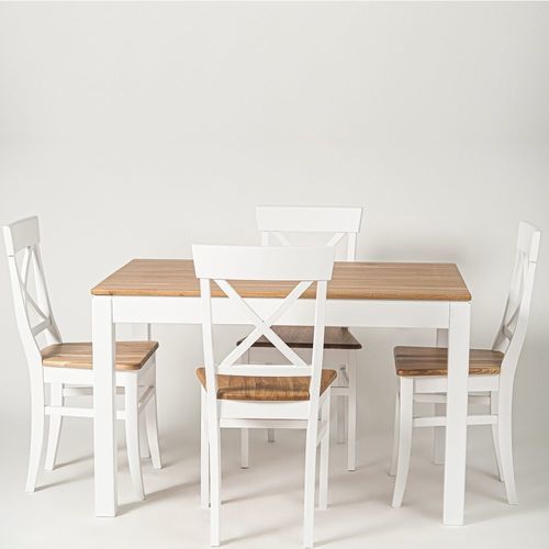 Minimalist design dining table - FRANCFORT - Meubles des Carpates - solid wood / beech / oak