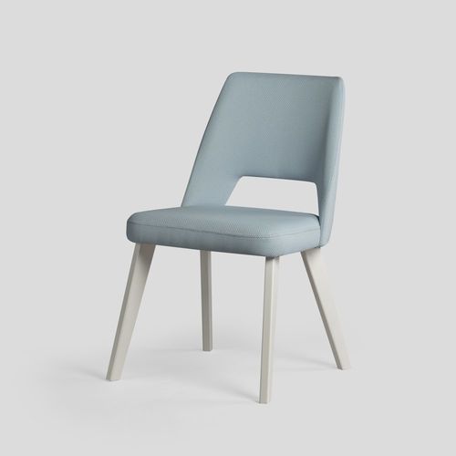 Contemporary dining chair - HYGGE - Meubles des Carpates - for kitchens / living room / fabric